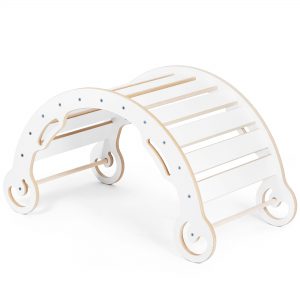 Duży Bujak Montessori 120cm - Leo XL, Biały