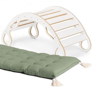 Bujak Montessori XL z poduszka - Zosia XL - biały