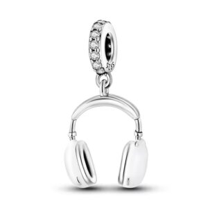 Charms do Pandory ze srebra 925 - słuchawki