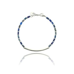 Bransoletka z kamieni naturalnych lapis lazuli - intuicja, komunikacja, siła