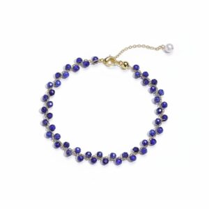 Bransoletka z kamieni naturalnych z lapis lazuli - inspiracja, ochrona